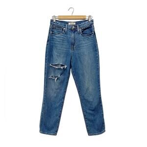 Madewell The Mom Jean Distressed Size 26